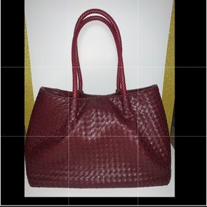 Beautiful Burgundy Handbag